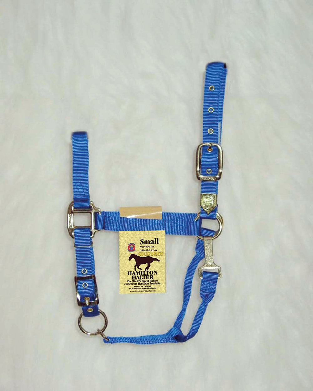 Hamilton Halter Company - Adjustable Chin Horse Halter With Snap